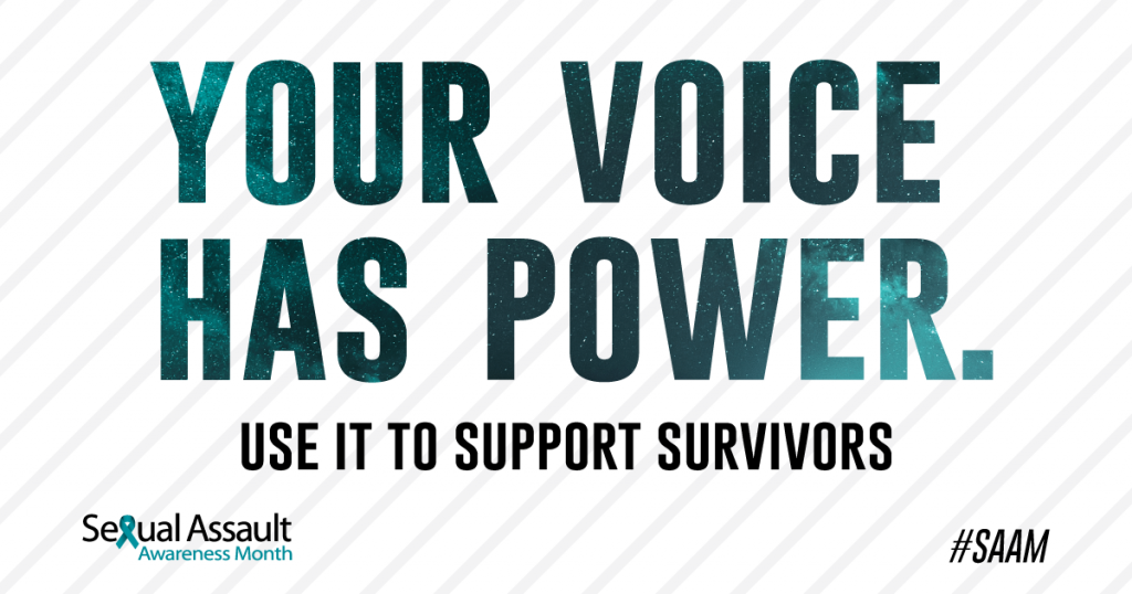 sexual assault awareness month saam april 2018 www