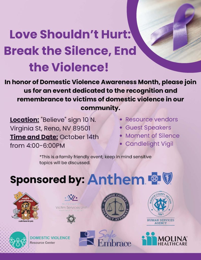Domestic Violence Awareness Event
