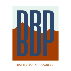 Logo for the organization Battle Born Progress.