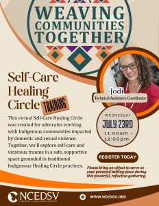 Healing Circle Training Flyer