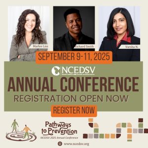 NCEDSV Conference Flyer