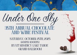 DVAM flyer for 35th Annual Chocolate and Wine Festival