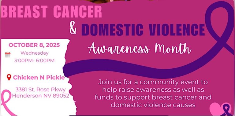 Power in Pink & Purple: Breast Cancer & Domestic Violence Awareness ...