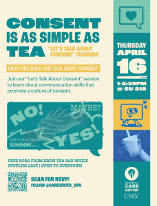 Details for consent event at UNLV
