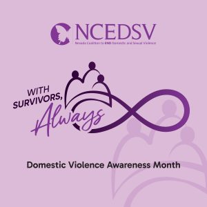NCEDSV 2026 DVAM logo