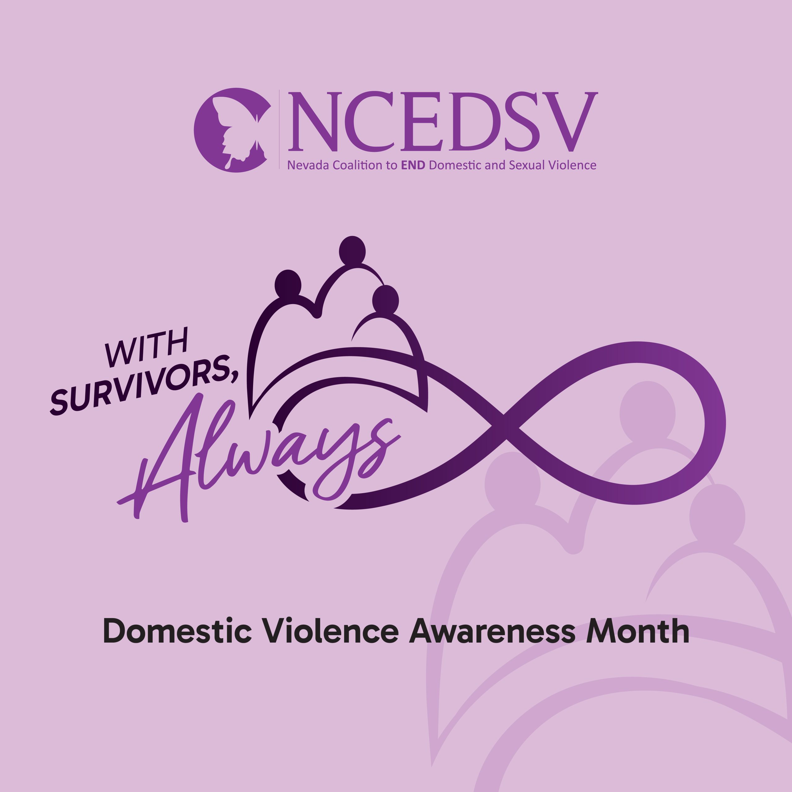 NCEDSV 2026 DVAM logo